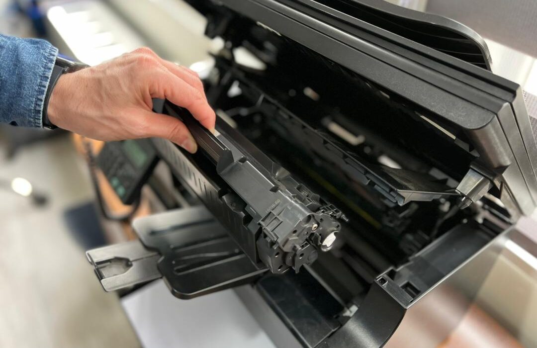 خطای چاپگر  Replace PF Kit